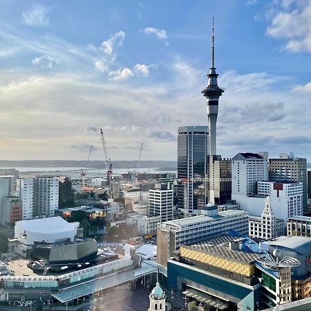 Stunning 3 Bedroom Penthouse Apt In Auckland Cbd ภายนอก รูปภาพ